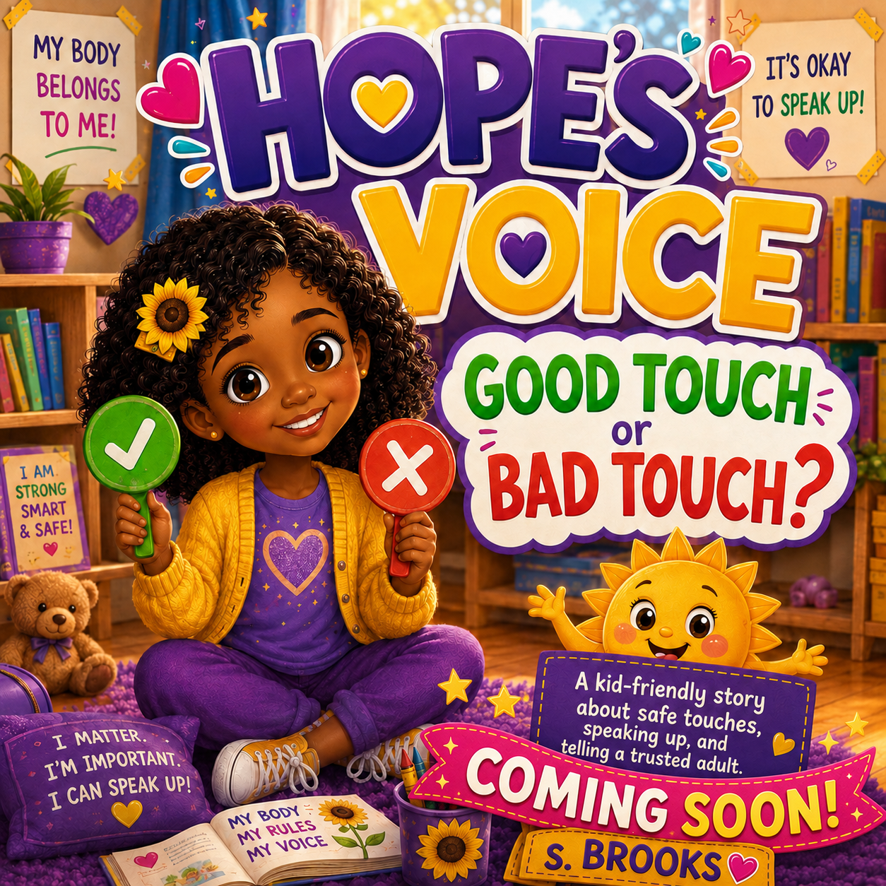 Cover of Hope's Voice: Good Touch or Bad Touch?